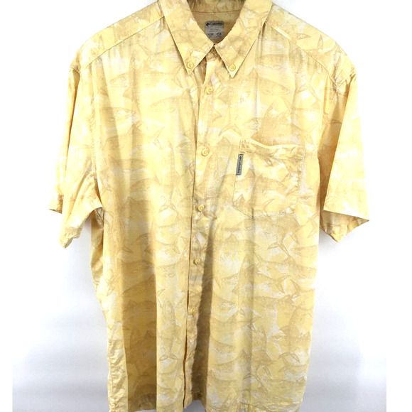 Columbia Other - Columbia PFG Fish Print Shirt Medium